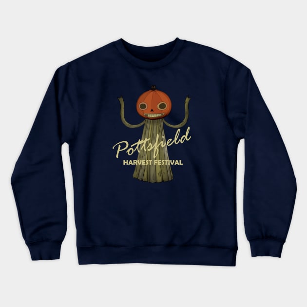 Pottsfield Harvest Festival - OTGW Crewneck Sweatshirt by INLE Designs